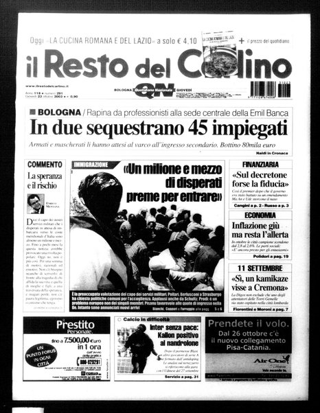 Il Resto del Carlino : giornale dell'Emilia